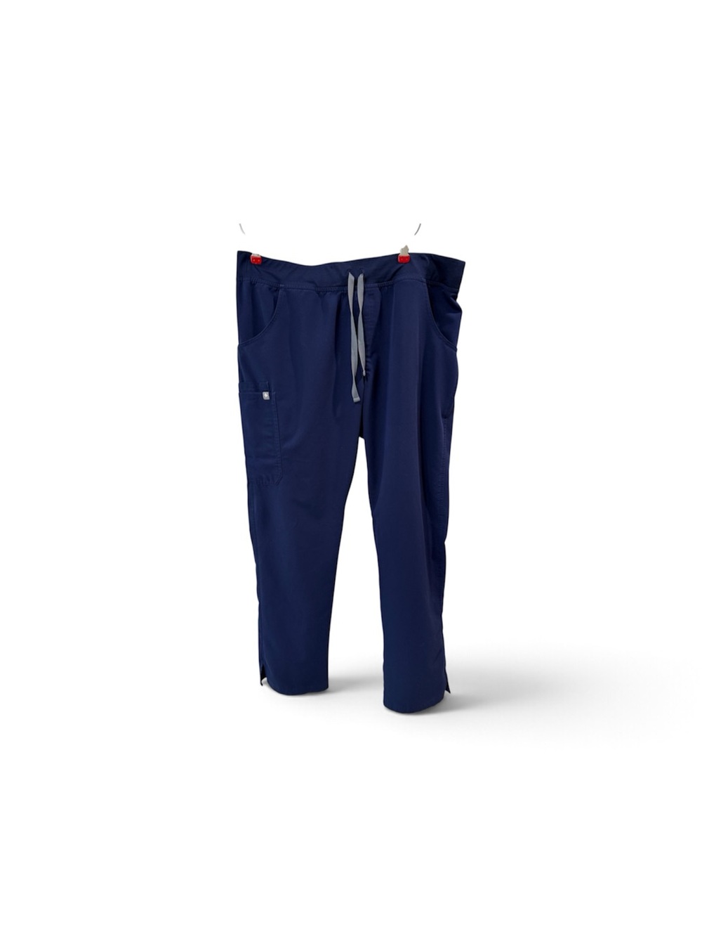 Women’s Figs Navy Drawstring Scrub Top & Pants